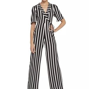 ALICE + OLIVIA Luana Mock Wrap Jumpsuit